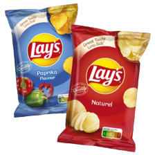 Lay's chips mini naturel of paprika